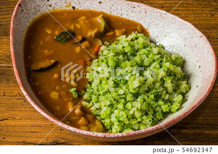 ブロッコリーライス Vegan Rice Vegetarian Rice Broccoli Rice 54692347