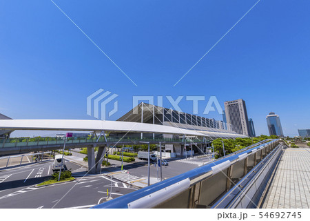 幕張新都心 メッセモールと幕張メッセの風景 幕張新都心 メッセモールと幕張メッセの風景 54692745