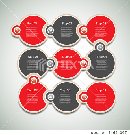 Vector Progress Background / Product Choice  54694097