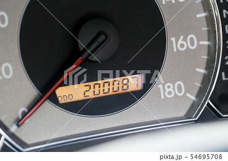 20万キロ越えのオドメーター 20万キロ越えのオドメーター 54695708