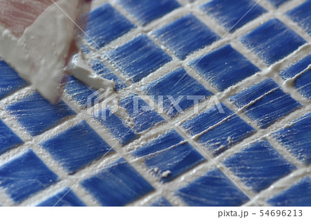 青いタイル 青いタイル 54696213