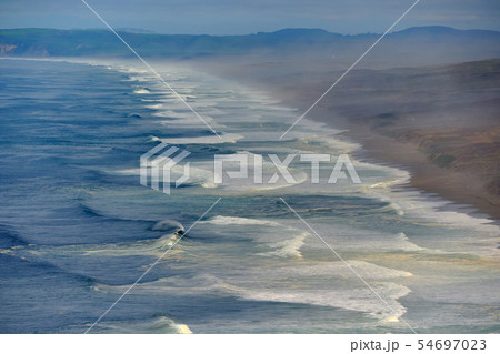 Seascape at Point Reyes, Pacific coast, California 54697023