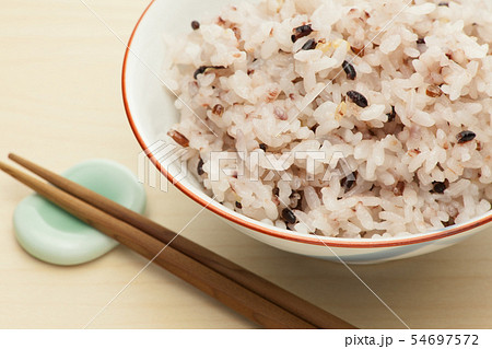 古代米と白米を合わせて炊いたご飯 54697572