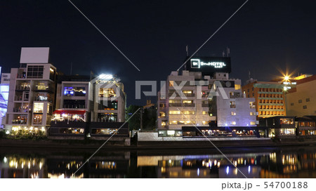 博多夜景 中洲 那珂川 ネオン 歓楽街 九州 博多夜景 中洲 那珂川 ネオン 歓楽街 九州 54700188