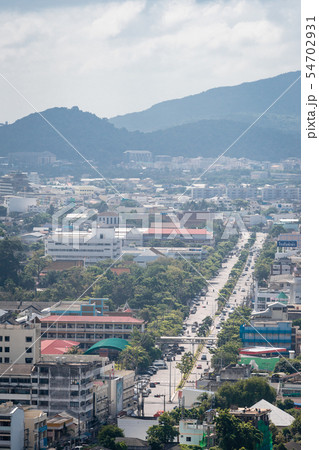 The beautiful cityscape of Songkhla city from the 54702931