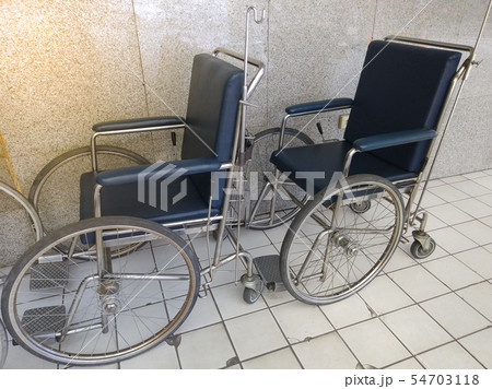 Wheelchairs for patients in hospitals. Wheelchairs for patients in hospitals. 54703118