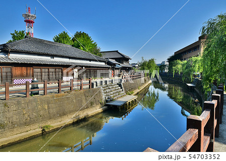 小江戸　佐原の街並み 54703352