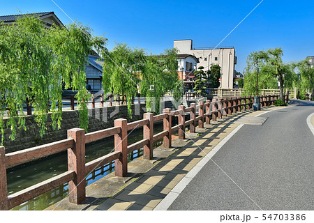 小江戸　佐原の街並み 54703386