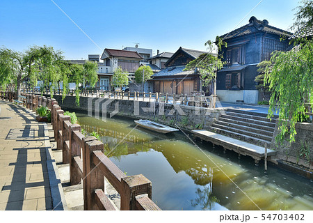 小江戸　佐原の街並み 54703402