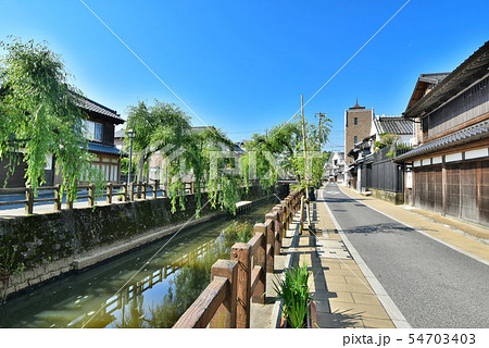 小江戸　佐原の街並み 54703403