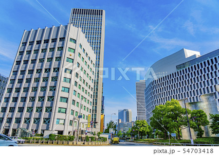 大阪　梅田　ビル群 54703418