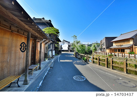 小江戸　佐原の街並み 54703437