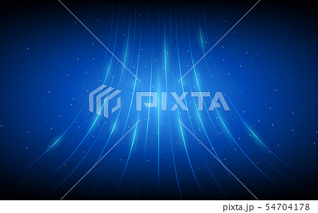 abstract technology curve lines on blue color 54704178