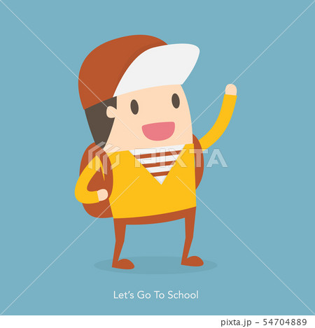 Cheerful Smiling Boy 54704889