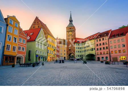 Landsberg am Lech Old Town, Bavaria, Germany 54706898