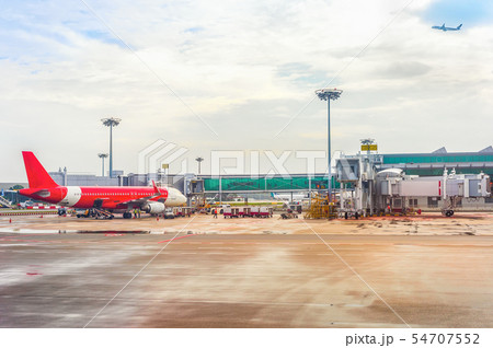 Plane, flight, terminal, airport, airfield 54707552