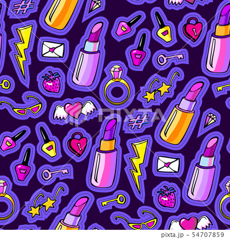 Decorative fashion patch badges 54707859