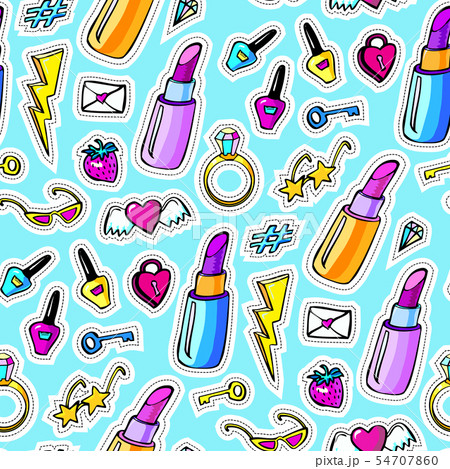 Decorative fashion patch badges 54707860