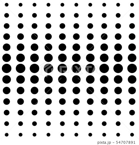 Vector halftone dots. Black dots on white 54707891