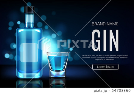 Alcohol drinks store realistic vector webpage Alcohol drinks store realistic vector webpage 54708360