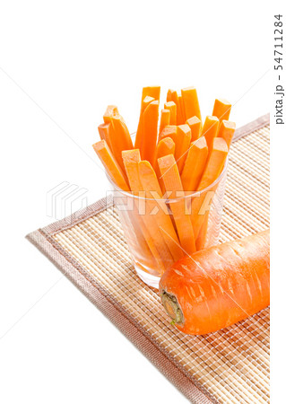 にんじんスティック　ニンジンスティック　野菜スティック　サラダ 54711284