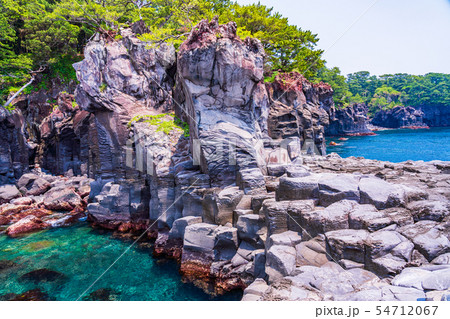 【静岡県】東伊豆城ヶ崎海岸　大淀小淀 54712067