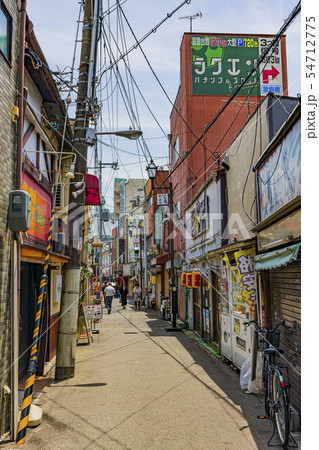 大阪　十三　都市景観　 54712775