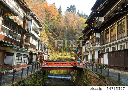 銀山温泉 山形県 尾花沢市 銀山温泉 山形県 尾花沢市 54715547