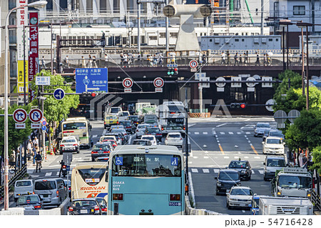 大阪　大阪市バス　交通イメージ　　 54716428