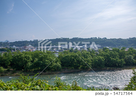 利根川の風景 群馬県沼田市 利根川の風景 群馬県沼田市 54717564