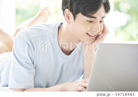 男性　ライフスタイル 54718483