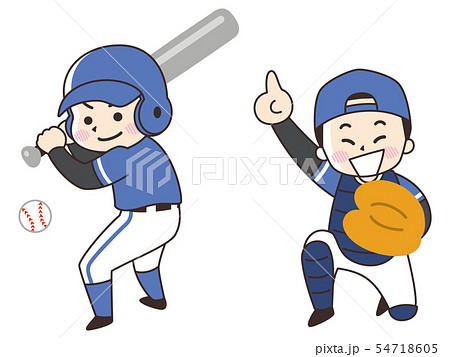 野球選手の男性 54718605