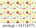 夏の食べ物パターン壁紙 54718771