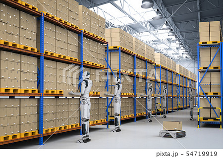Automation warehouse concept 54719919