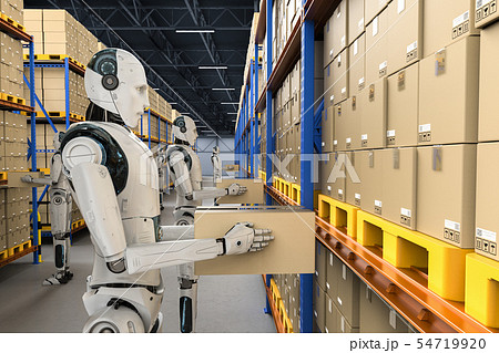 Automation warehouse concept 54719920