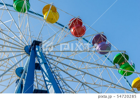 Ferris wheel from the amusement Park 54720285