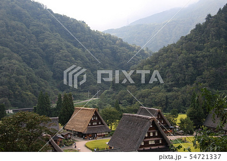 初秋 実りの秋の五箇山菅沼 初秋 実りの秋の五箇山菅沼 54721337