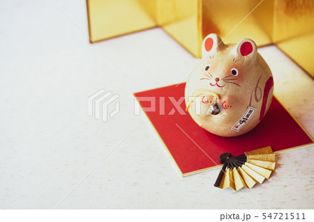 子ねずみ招福張子 54721511