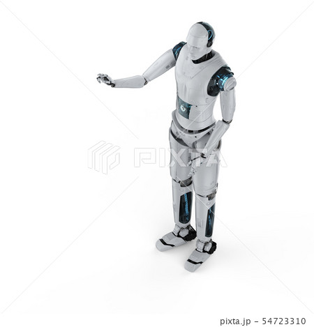 Robot finger point 54723310