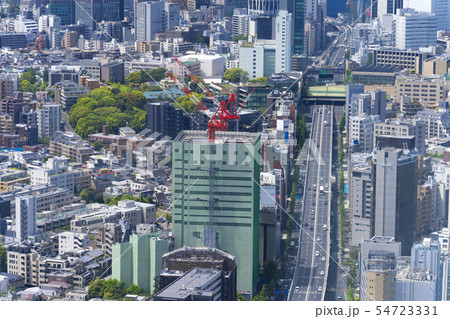 東京 首都高速道路と渋谷方面 2019 東京 首都高速道路と渋谷方面 2019 54723331
