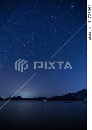 瀬戸内の星景 オリオン座 瀬戸内の星景 オリオン座 54723969