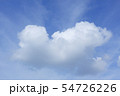 雲のメタファー　わた雲 54726226