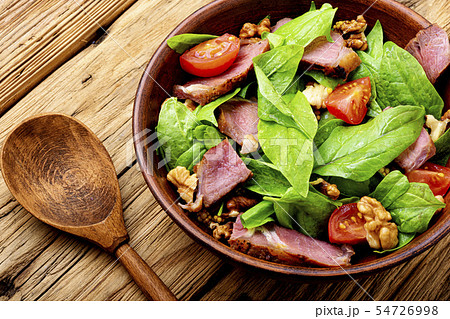 Spinach salad and sorrel 54726998