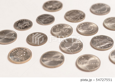 いろいろな記念硬貨の写真素材 [54727551] - PIXTA