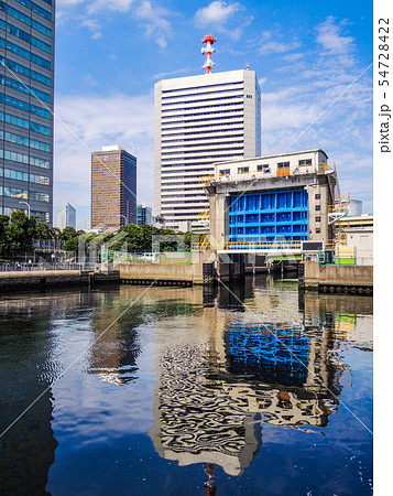 古川水門（東京都港区芝浦～港区海岸） 54728422