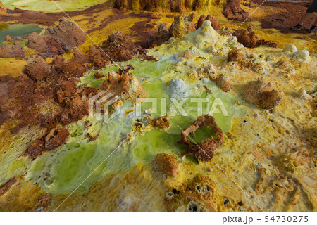ダロール火山 ダナキル砂漠 ダロール火山 ダナキル砂漠 54730275