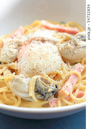 おいしいカルボナーラ牡蛎入り おいしいカルボナーラ牡蛎入り 54732834
