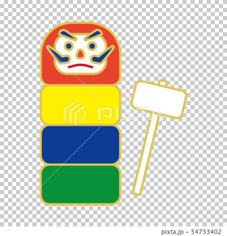 新年賀卡材料 54733402