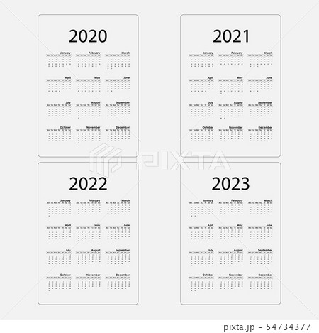 Calendar 2020, 2021,2022 and 2023 Calendar Calendar 2020, 2021,2022 and 2023 Calendar 54734377