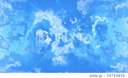 CGアブストラクト 青色のテクスチャ CGアブストラクト 青色のテクスチャ 54734856